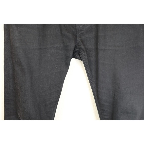All Saints Razor Men‎ Skinny Fit Jeans 30 Button Fly High-Rise Black Denim - Picture 5 of 12